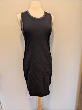Columbia Womens Omni-Wick Sleeveless Black Dress With Pockets S/P